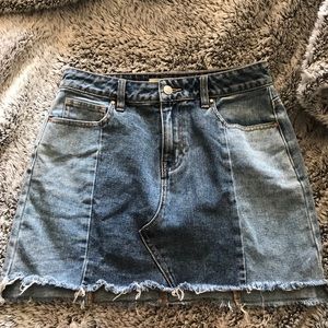 PACSUN jean skirt
